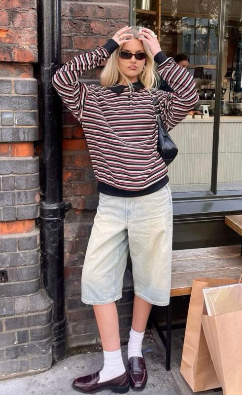 Kiểu áo vừa thể thao, vừa "mọt sách" đang trend rần rần trên Pinterest, thu này phải có trong tủ đồ- Ảnh 11.