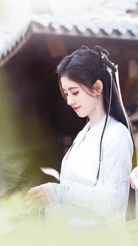 Nhìn mỹ nhân này mặc bạch y mà tưởng tiên nữ giáng trần: Gương mặt được ông trời phác họa, người đâu mà đẹp dữ thần- Ảnh 9.