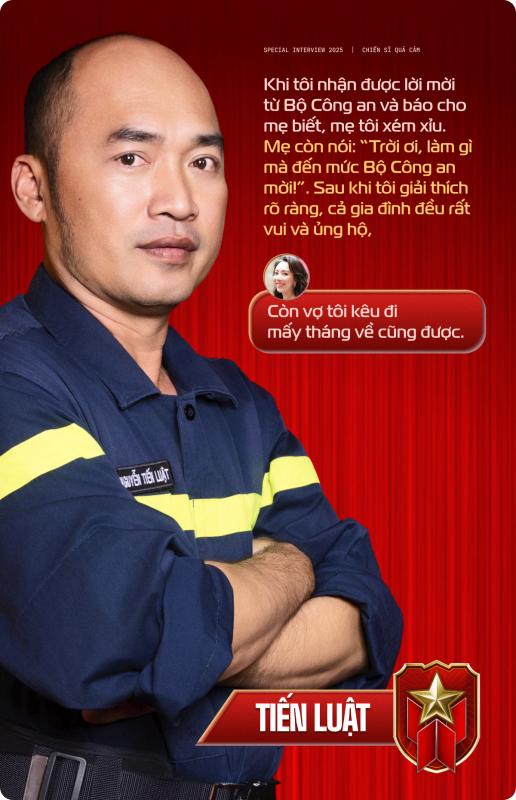 Dàn sao Chiến sĩ Quả Cảm: “Chúng tôi muốn có thêm chương trình Vợ Của Chiến Sĩ Quả Cảm, vì khoảnh khắc dũng cảm nhất là khi họ trở về đối diện với vợ con và gia đình”- Ảnh 8.