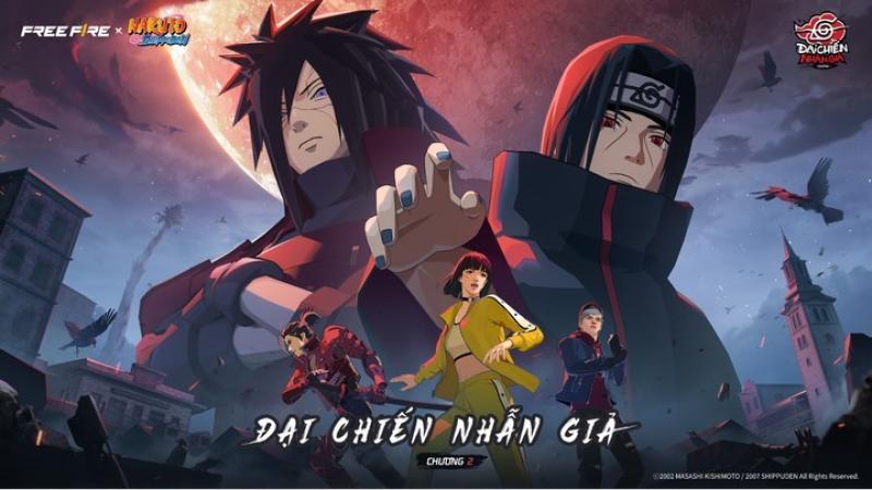Naruto Shippuden tái xuất trong Free Fire: Đại chiến nhẫn giả bùng nổ cùng loạt item độc quyền khiến game thủ thích mê- Ảnh 1.