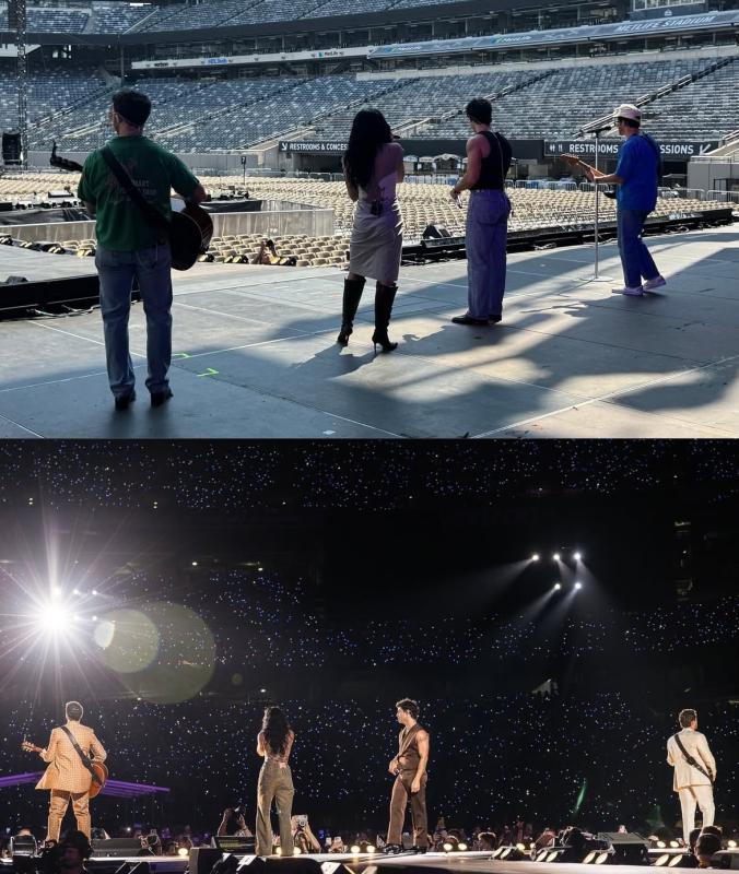 Joe Jonas và Demi Lovato tái hợp trên sân khấu sau 15 năm khiến MXH bùng nổ, Selena Gomez bị kêu gọi nhiều nhất!- Ảnh 7.