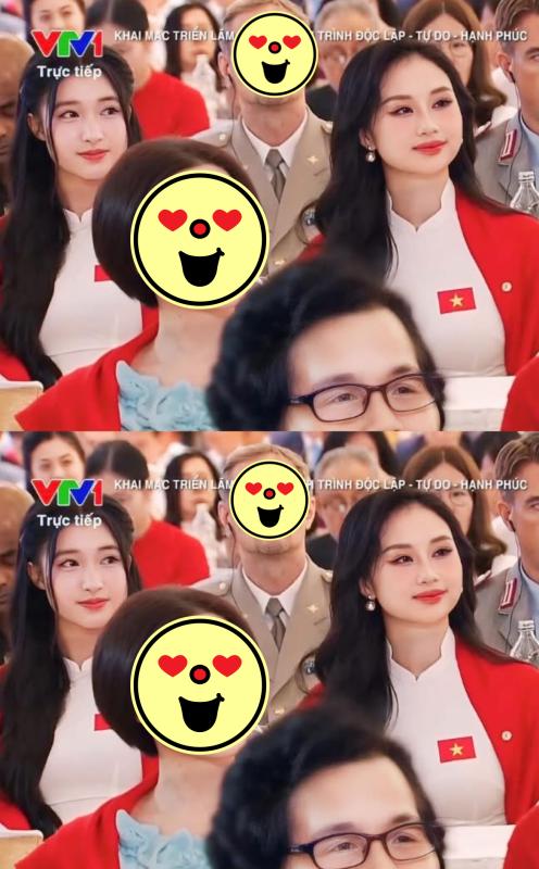 2 con dâu nhà tỷ phú đọ sắc chung khung hình, Á hậu Phương Nhi lộ thái độ qua khoảnh khắc 3 giây- Ảnh 1.
