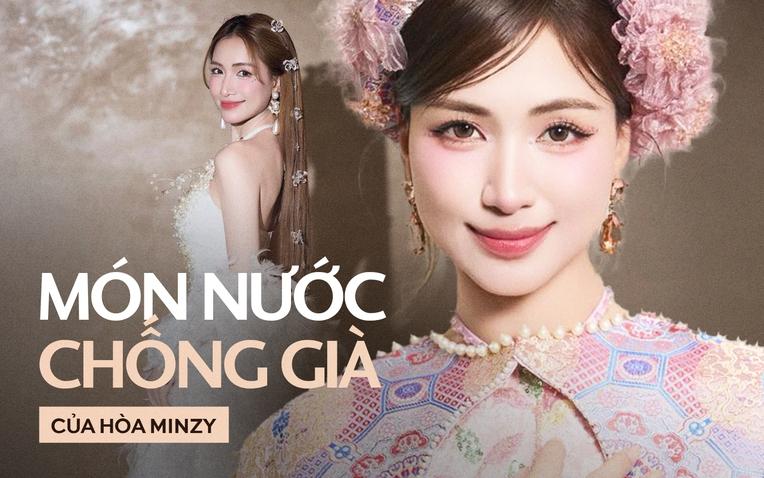 Hòa Minzy da trắng sáng, căng bóng nhờ chăm uống 1 loại nước trước khi đi ngủ: Phụ nữ tuổi 30+ khuyến khích dùng để đẹp da, chống loãng xương- Ảnh 1.