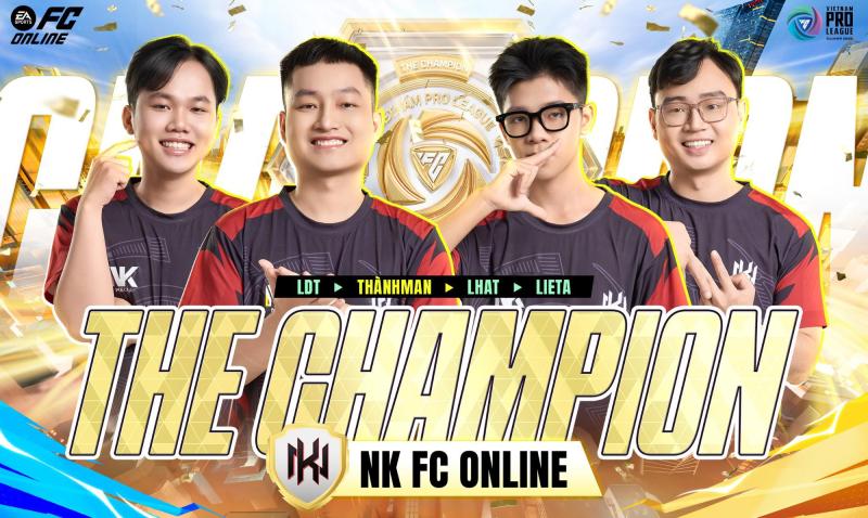 NK FC Online vô địch FVPL Summer 2025, lập kỷ lục 3 lần liên tiếp lên ngôi- Ảnh 1.
