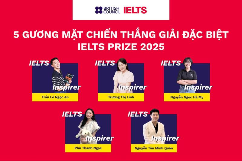 Không cần điểm IELTS 'đỉnh chóp', 15 bạn trẻ vẫn được Hội đồng Anh vinh danh tại IELTS Prize 2025 nhờ điều này!- Ảnh 2.