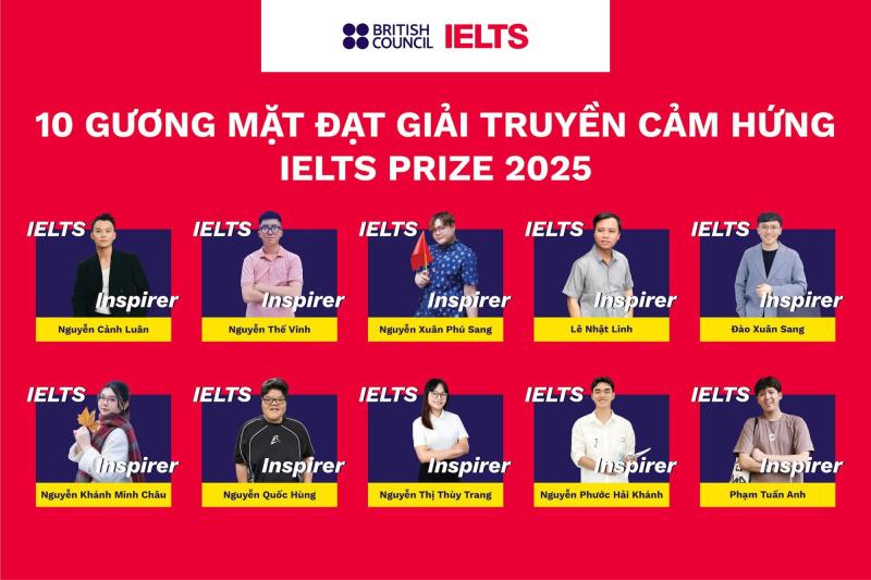 Không cần điểm IELTS 'đỉnh chóp', 15 bạn trẻ vẫn được Hội đồng Anh vinh danh tại IELTS Prize 2025 nhờ điều này!- Ảnh 3.