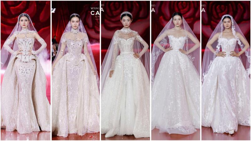 Chiêm ngưỡng những tuyệt tác váy cưới “La Dorée”: Đêm tiệc thị giác đánh dấu 25 năm thăng hoa của NTK Phương Linh- Ảnh 3.