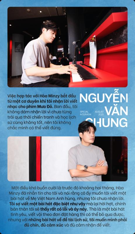 Nhạc sĩ Nguyễn Văn Chung: Tùng Dương và Hòa Minzy bỏ ra nhiều hơn số tiền mình nhận hoặc không được gì- Ảnh 8.