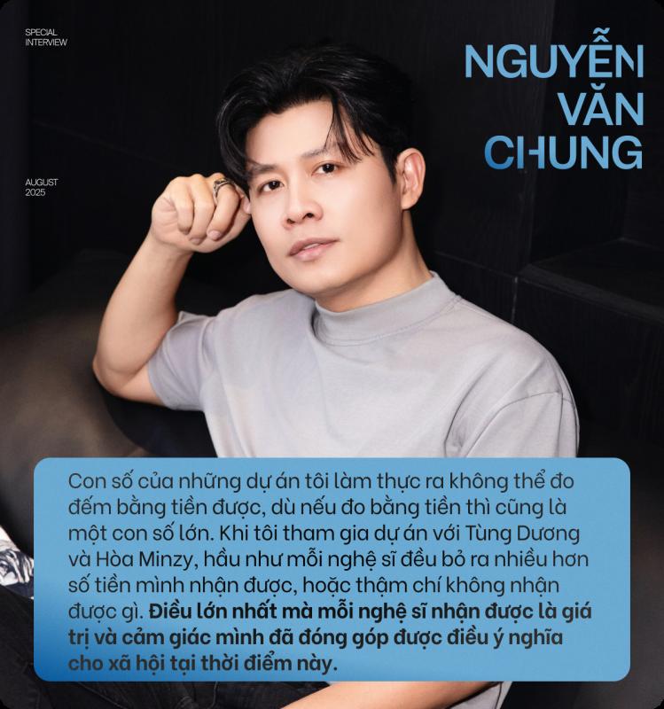 Nhạc sĩ Nguyễn Văn Chung: Tùng Dương và Hòa Minzy bỏ ra nhiều hơn số tiền mình nhận hoặc không được gì- Ảnh 10.