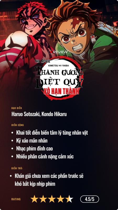 Thanh Gươm Diệt Quỷ: Vô Hạn Thành - Bữa đại tiệc thị giác đáng xem vô hạn lần!- Ảnh 8.