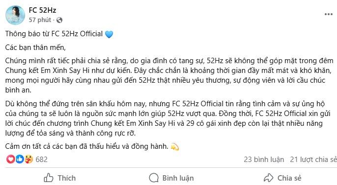 52Hz vắng mặt ở chung kết Em Xinh Say Hi- Ảnh 1.