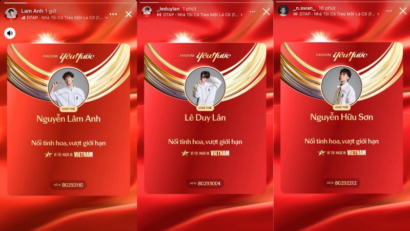 Dàn nam thần Tân Binh Toàn Năng gia nhập Fandom Yêu Nước, fan thi nhau vừa "đu idol" vừa lan toả tình yêu Tổ quốc- Ảnh 4.