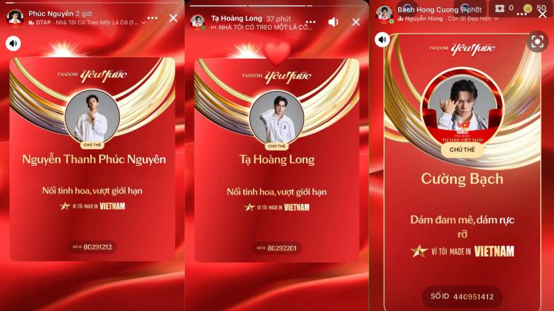 Dàn nam thần Tân Binh Toàn Năng gia nhập Fandom Yêu Nước, fan thi nhau vừa "đu idol" vừa lan toả tình yêu Tổ quốc- Ảnh 2.
