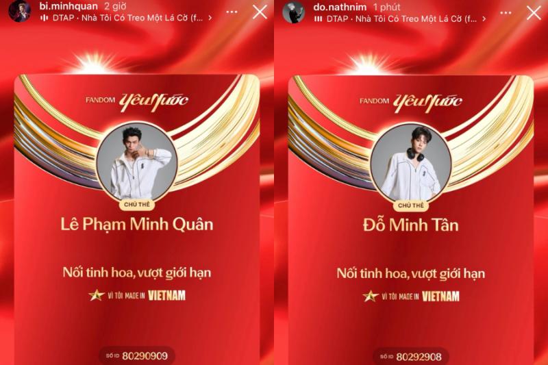 Dàn nam thần Tân Binh Toàn Năng gia nhập Fandom Yêu Nước, fan thi nhau vừa "đu idol" vừa lan toả tình yêu Tổ quốc- Ảnh 3.