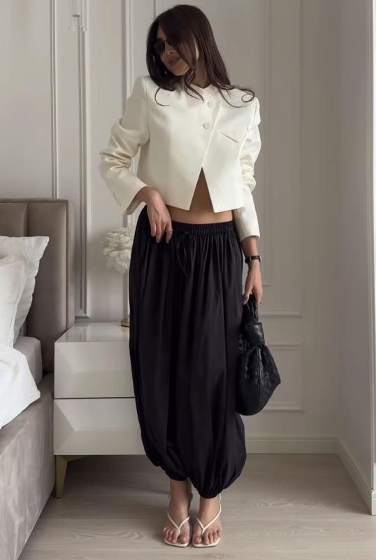 Đây là lúc bạn nên mặc quần Harem: Trend cũ trở lại, biến tấu chảnh vô cùng!- Ảnh 29.