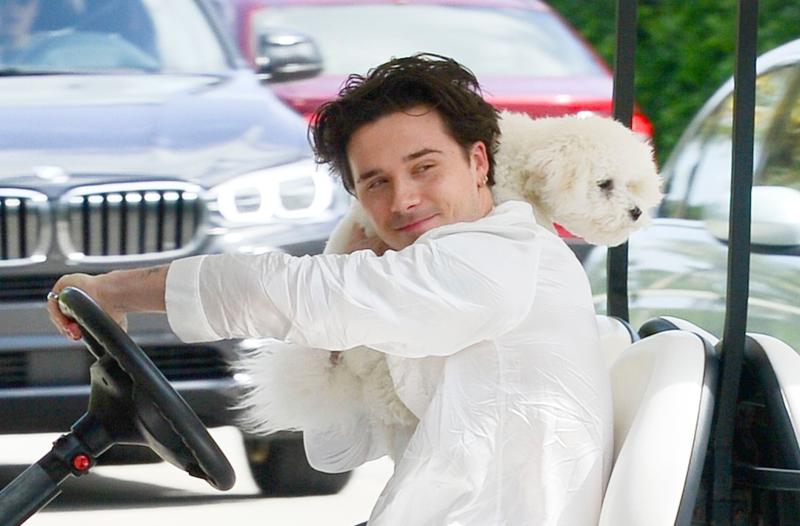 Brooklyn Beckham lấn sân sang chơi golf, gây sốt khi tranh tài với dàn minh tinh thế giới- Ảnh 1.