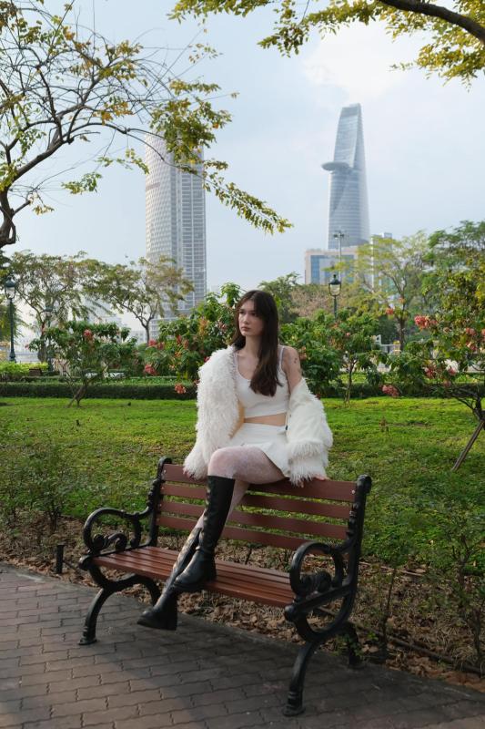 Em gái thủ môn Lâm Tây tuổi 18: Xinh đẹp trong trẻo, cao gần 1m80, chân dài eo thon, visual nổi bần bật- Ảnh 8.