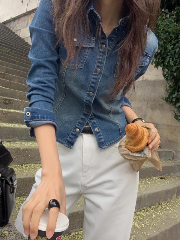 Xu hướng đồ denim mùa thu 2025 quá đẹp, chị em phải có 4 item này để sành điệu vượt bậc- Ảnh 8.