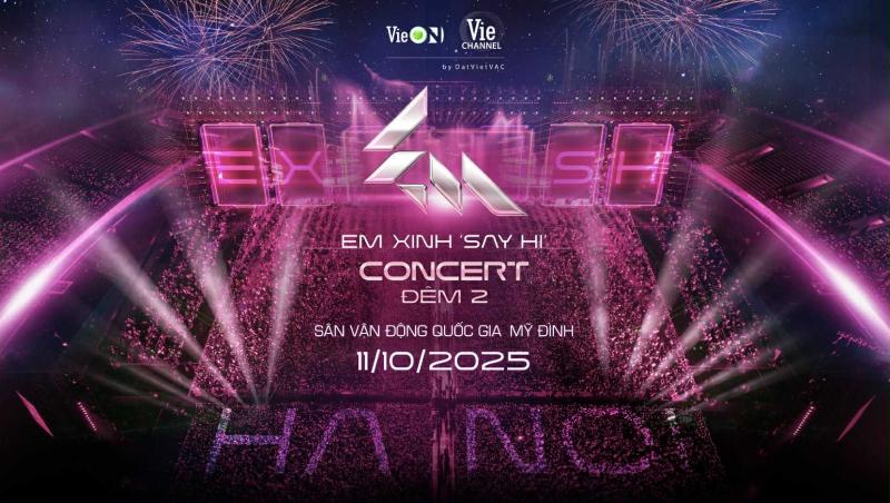 Em Xinh Say Hi mang concert ra Mỹ Đình, NSX Chị Đẹp liền có động thái “hơn thua”?- Ảnh 1.