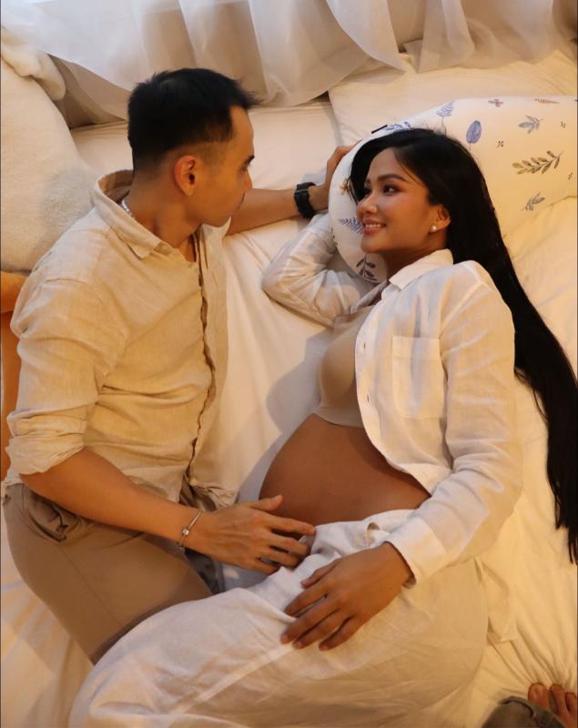 Hoa hậu H'Hen Niê cuối thai kỳ: Visual vẫn nét căng, chồng có hành động top 1 