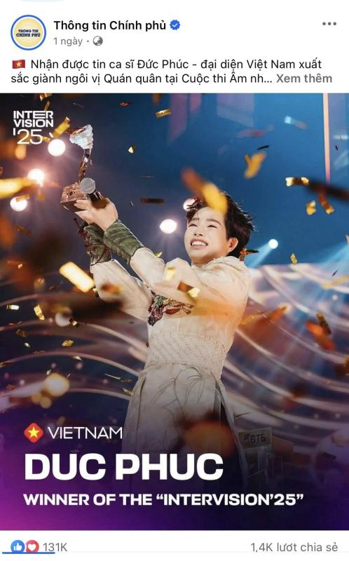 Truyền thông quốc tế hết lời ca ngợi Đức Phúc, chiến thắng lịch sử tại Intervision phủ sóng từ Việt Nam sang tận trời Âu!- Ảnh 7.