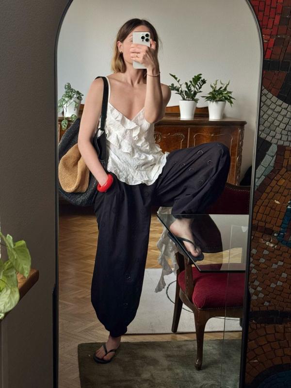 Đây là lúc bạn nên mặc quần Harem: Trend cũ trở lại, biến tấu chảnh vô cùng!- Ảnh 2.