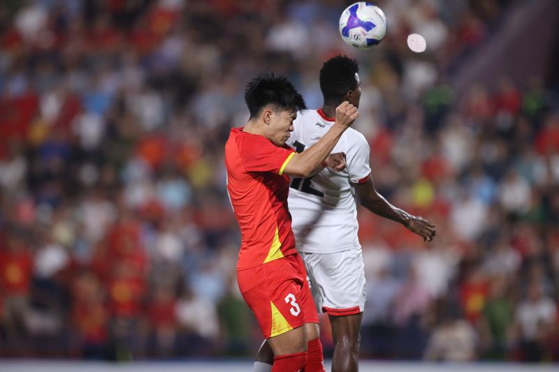 Ảnh: Hotboy Thanh Nhàn ghi bàn duy nhất, U23 Việt Nam hiên ngang vào VCK U23 châu Á- Ảnh 3.