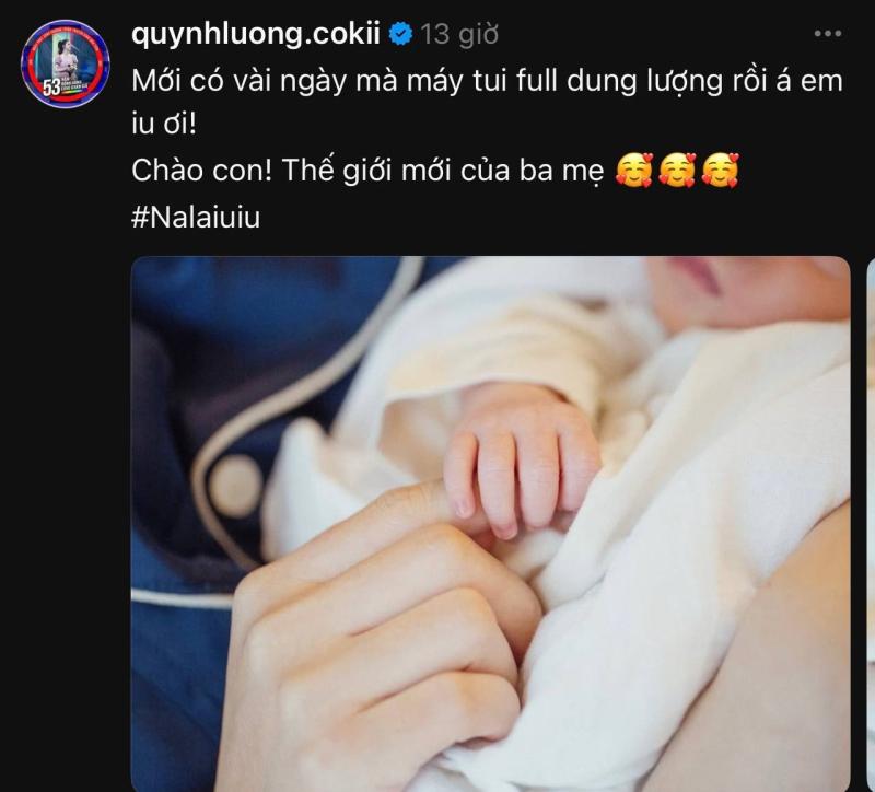Quỳnh Lương tổ chức tiệc đầy tháng ấm cúng cho con gái, cô bé được mẹ khen ở điểm này- Ảnh 6.