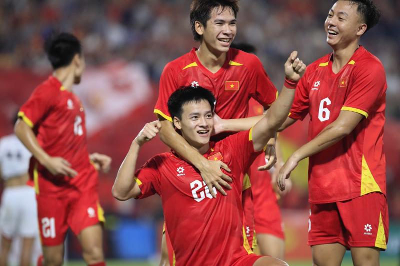 Ảnh: Hotboy Thanh Nhàn ghi bàn duy nhất, U23 Việt Nam hiên ngang vào VCK U23 châu Á- Ảnh 8.