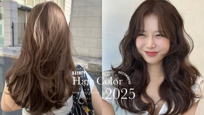 Mùa thu hợp nhất với tóc nâu xám: 8 lựa chọn không tẩy mà vẫn sang, che tóc bạc khéo- Ảnh 1.