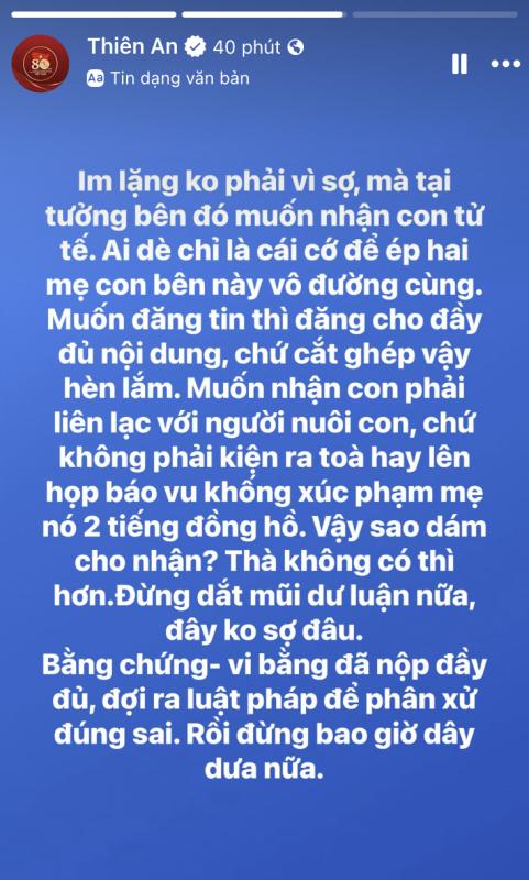 Lí do thực sự Thiên An lên tiếng dồn dập về lùm xùm với Jack ngay lúc này?- Ảnh 2.