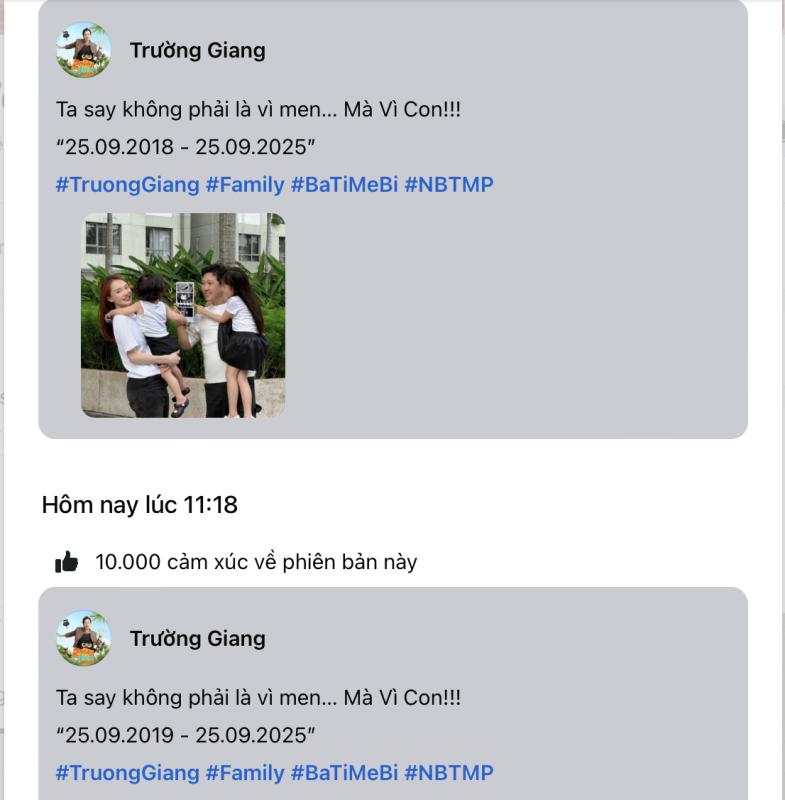 Nhã Phương xác nhận đang mang thai lần 3, Trường Giang vui quá nên sai 1 thông tin cực quan trọng!- Ảnh 3.