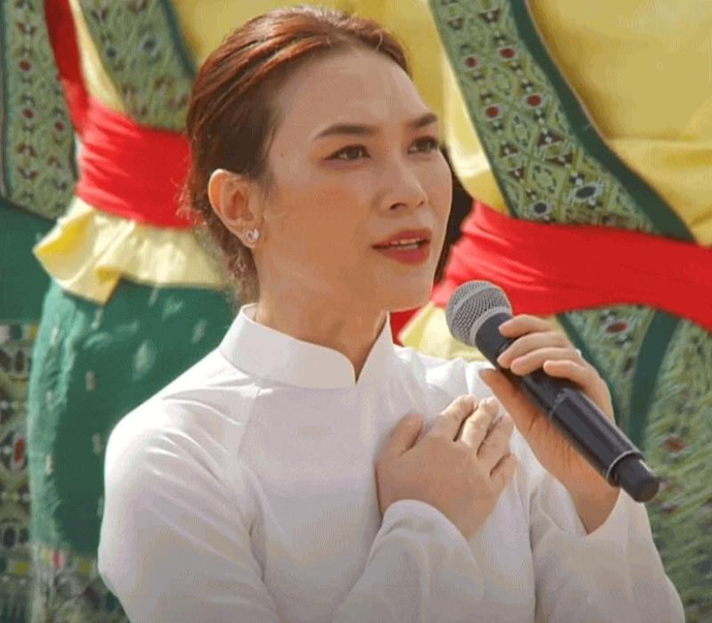 Đây rồi màn đồng diễn được mong chờ nhất Đại lễ 2/9: Dàn nghệ sĩ hát liên khúc Khí Phách Việt Nam, Mỹ Tâm làm rung động triệu trái tim!- Ảnh 3.