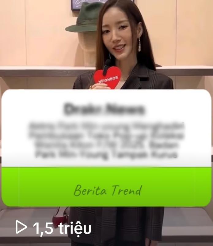 Gương mặt biến dạng của Park Min Young khiến 1,5 triệu người không thể nhận ra- Ảnh 2.