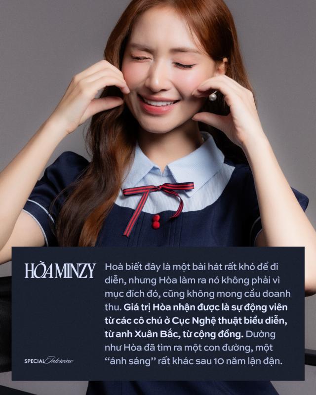 Hoà Minzy: 