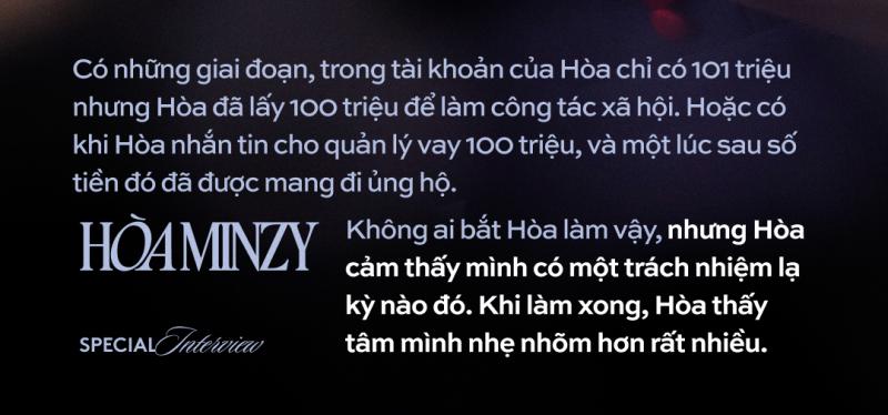 Hoà Minzy: 