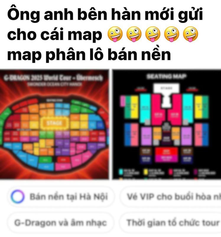 Lan truyền sơ đồ giá vé concert tại Hà Nội, fan rủ nhau "gom lúa" chuẩn bị sẵn sàng- Ảnh 3.
