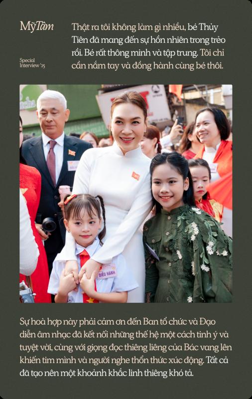 Mỹ Tâm: "Trải qua khoảnh khắc lịch sử lớn lao như vậy, tôi càng thấy mình cần phải khiêm nhường"- Ảnh 5.