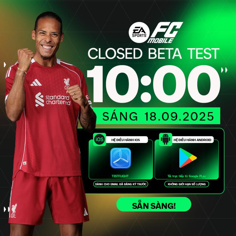 Garena chính thức mở trải nghiệm sớm EA Sports FC Mobile tại Việt Nam- Ảnh 1.