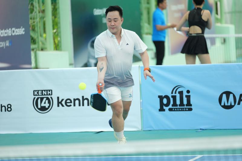 Dàn sao siêu đỉnh tại Fancy Pickleball: Mâu Thuỷ - Hồng Hạnh thi đấu bùng nổ, hội trai xinh gái đẹp vừa slay vừa đánh hay!- Ảnh 6.