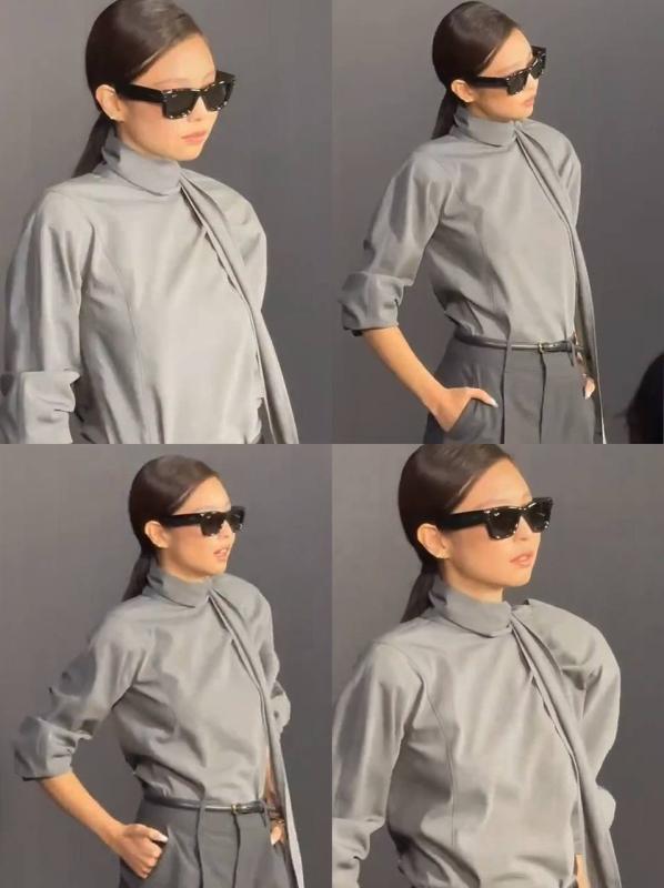 Vừa chia tay Gentle Monster, Jennie lộ diện ngầu đét tại event Ray-Ban- Ảnh 6.