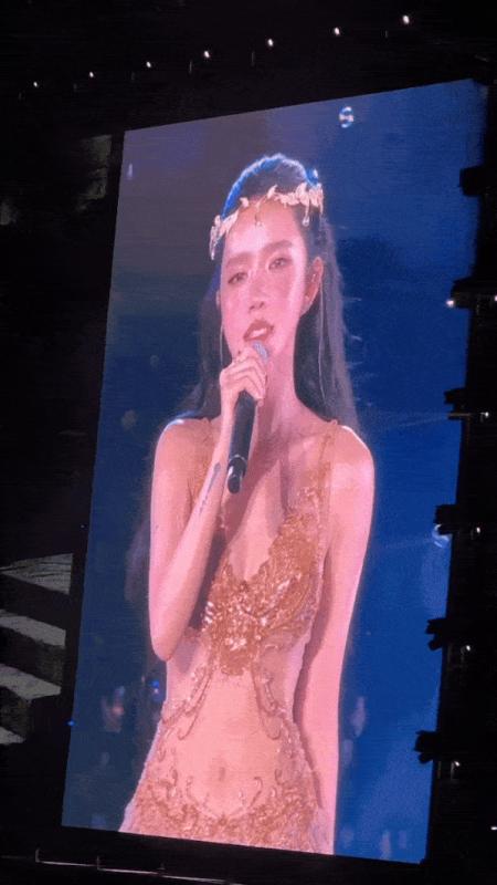 Sốc visual Em Xinh đẹp như nữ thần xé sử bước ra, nhưng chỉ xuất hiện chóng vánh tại concert- Ảnh 3.