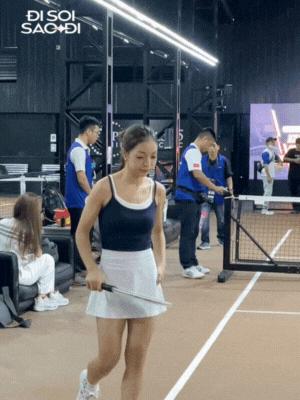 "Tóm dính" doanh nhân Đức Phạm dính như sam bên một Á hậu Vbiz trên sân pickleball- Ảnh 8.