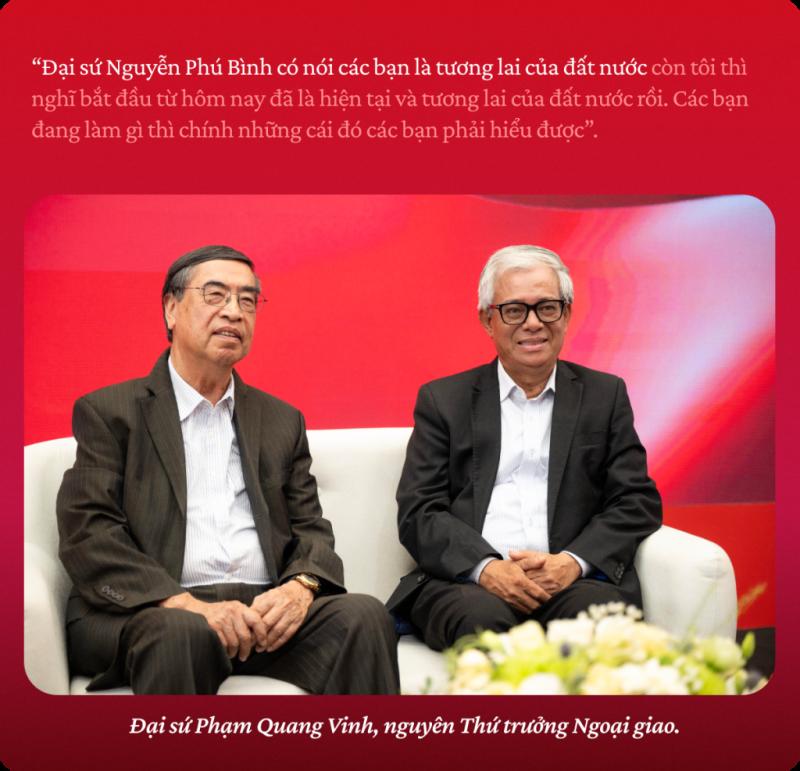 Nguyên Thứ trưởng Ngoại giao Phạm Quang Vinh: “Mỗi dấu mốc lịch sử đều có thể gắn vào một hoạt động nào đó, để người trẻ có thể check-in, quay phim và quảng bá”- Ảnh 4.