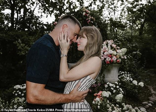 Taylor Swift và vị hôn phu Travis Kelce “cướp” địa điểm cưới của cặp đôi khác?- Ảnh 1.
