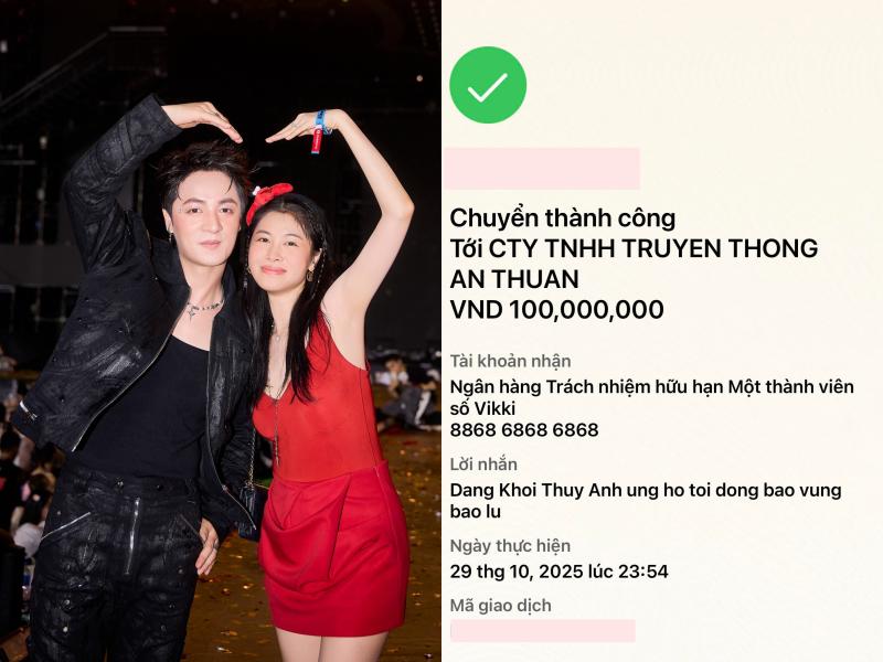 Hồ Ngọc Hà - Mỹ Tâm và dàn sao Việt giúp đỡ bà con vùng lũ, có 1 nội dung chuyển khoản rất đặc biệt- Ảnh 8.