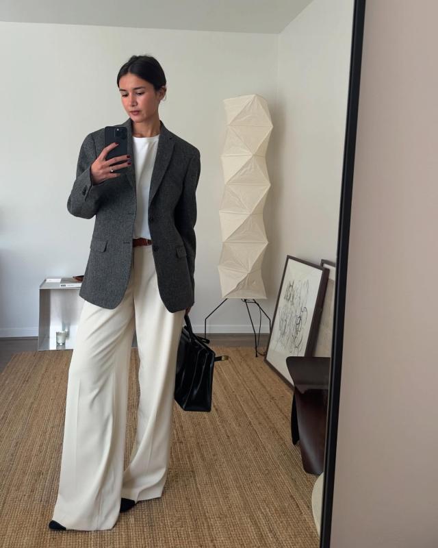 4 mẫu áo blazer đẹp trường tồn trong tủ đồ của phụ nữ Pháp- Ảnh 9.