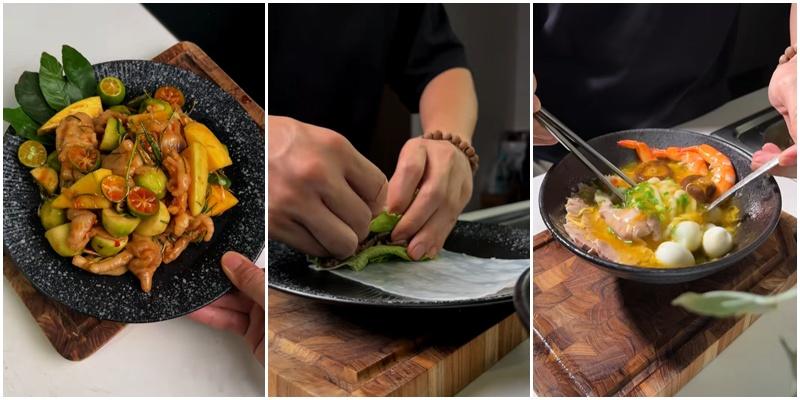 Chủ công ty ở Hà Nội thất nghiệp về nhà làm TikToker nấu ăn, nổi tiếng vì toàn nấu “món nhà nghèo”- Ảnh 3.