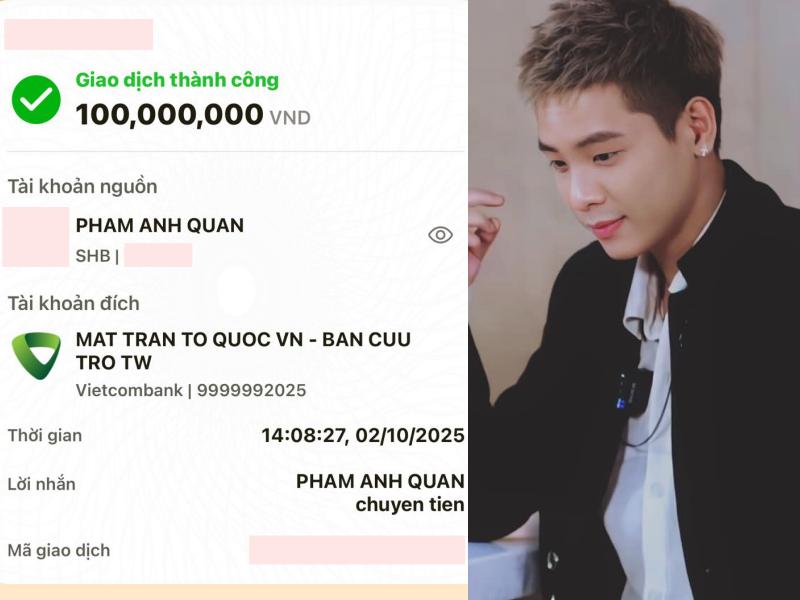 Hà Anh Tuấn góp 1,3 tỷ, Đông Nhi - Lan Ngọc và dàn sao tiếp tục chung tay khắc phục hậu quả bão số 10- Ảnh 5.