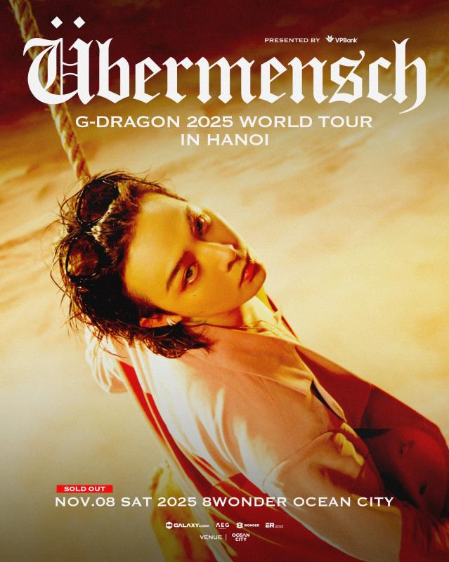 Chốt tổ chức 2 đêm concert G-DRAGON tại Hà Nội, fan Việt quá chất!- Ảnh 2.